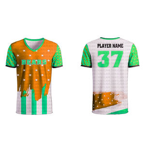 T-shirt en maille de coton/polyester pour garçons avec logo personnalisé, nouveau style sublimé pour jeunes, pour la salle de sport, le MMA, la boxe, respirant, séchage rapide - Product Image 6