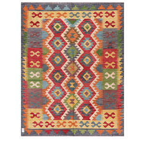 Maimana Afghanistan Kilim <b>Rug</b> 198 X 156 cm <b>Area</b> <b>Rugs</b> & <b>Sets</b> - Product Image 1