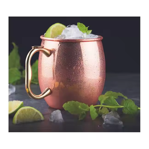 Date Moscou Mule Cuivre Tasses Bière Tasse Boîte Cadeau Ensemble Nouvelle Arrivée Cuivre Tasse Antique Martelé Moscou Mule Tasse pour Bière - Product Image 3