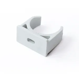 OD 25 MM- PVC CONDUIT CLIPS - BS EN 4706 STANDARD- USED IN ELECTRICAL PROJECTS- TO FIT PVC RIGID CONDUIT