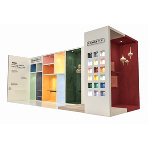 DISEÑO PERSONALIZADO Stand de Exhibición Plegable de Lujo con Estantes, Exhibición en Pared, Stand de Exhibición de Madera de 10x30 pies - Product Image 3