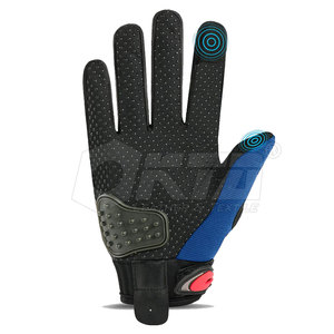 Nuevo estilo Diseño personalizado Guantes de moto de cuero Guantes de moto profesionales hechos a medida - Product Image 4
