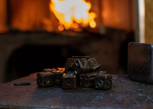 Juego de Dados Poliédricos de Cuerno Natural, 7 Piezas, Ecológico, Duradero, Hecho a Mano para Juegos de Mesa, RPG, Juego de Rol, Tradebyd - Product Image 5