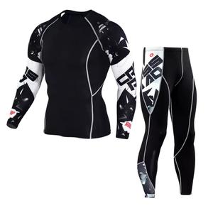 GAF – vêtement de gymnastique Rashguard pour hommes, vêtement de Fitness à manches longues, imprimé, en plein air, personnalisé, MMA, protection contre les éruptions cutanées - Product Image 5