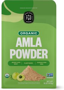 Polvo de Amla Orgánico FGO (Amalaki), 100% Crudo de la India, 16oz - Product Image 2