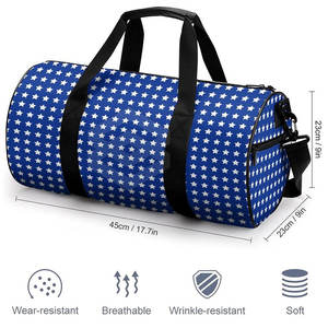 Bolsa de Viaje Deportiva Personalizada 2025 de Alta Calidad, Bolsa de Poliéster de Gran Capacidad y Ligera, Hecha en Pakistán - Product Image 2