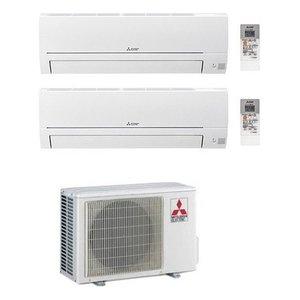 Aire Acondicionado Dual Inteligente Blanco Modelo MSZ Dw MSZDW25VF y MSZDW35VF con MXZ-2HA40VF - Product Image 1