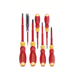 Jeu de tournevis isolés VDE Stanley avec testeur, kit d'outils 6 pièces - Product Image 2