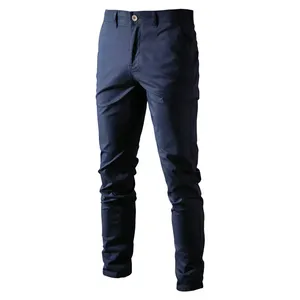 Calidad superior 2022 Último diseño Hombres Pantalones 100% algodón Venta al por mayor Color personalizado Tamaño Estilo ODM - Product Image 5
