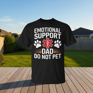 T-shirt promotionnel « Papa, ne caressez pas » pour la Fête des Pères – Catégorie de produits pour les soignants - Product Image 3