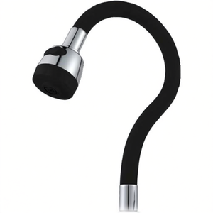 Aérateur de robinet en silicone noir à tête pivotante pour économie d'eau - Modèle 8684777106114 - Product Image 2