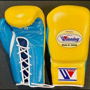 Équipements de boxe professionnels Gants de boxe Winning Entraînement de sparring Cuir de vache véritable Lacets Arts martiaux Kickboxing MMA - Product Image 5