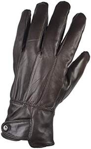 Gants en cuir classiques pour hommes de haute qualité OEM 100% Doublure en laine polaire ou cachemire 100% cuir véritable pour usage quotidien - Product Image 5
