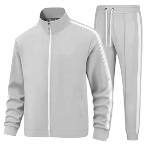 Survêtement à la mode pour hommes confortables séchage rapide vêtements d'entraînement ensembles de survêtement d'hiver personnalisés - Product Image 4