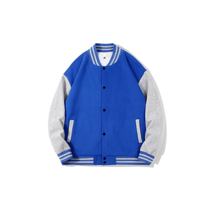 Logo personnalisé brodé grande taille Letterman vestes pour femmes fabricant d'usine respirant veste de baseball laine cuir - Product Image 6
