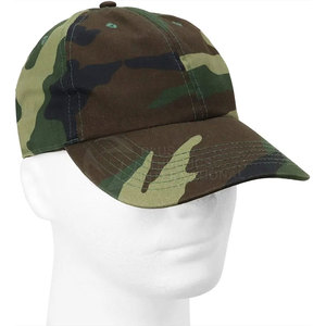 Gorra de béisbol deportiva con tela que absorbe la humedad y gorra de béisbol bordada con ala reforzada - Product Image 1