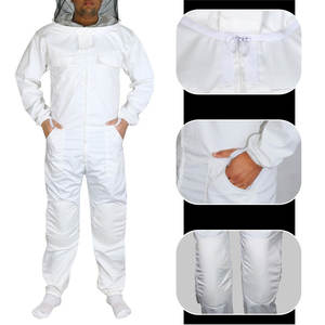 ชุดเลี้ยงผึ้งทำจากผ้าฝ้ายหรือโพลีคอตตอน100% ป้องกันผึ้งทั้งตัวออกแบบโลโก้ได้ตามต้องการ - Product Image 6