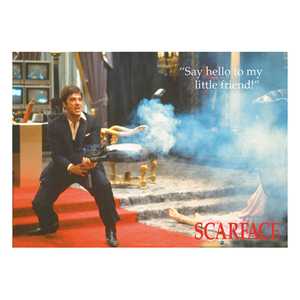 Affiche moderne Scarface pour décoration murale - Product Image 1