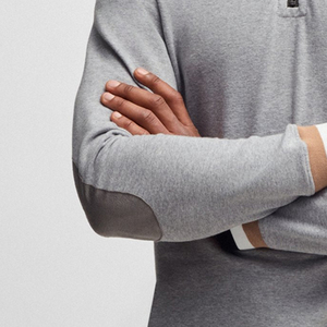 Casual Wear Design With Stand Collar Men Sweatshirt For Wholesale <b>Bulk</b> Buyers Full Sleeve & Customized Logo Relaxed Fit Design - Product Image 3