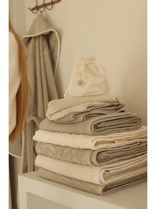 Custom Logo Terry Cloth <b>Drawstring</b> Cosmetic <b>Bag</b> Travel Toiletry <b>Bag</b> Spa <b>Makeup</b> Storage Pouch OEM ODM Manufacturer - Product Image 2