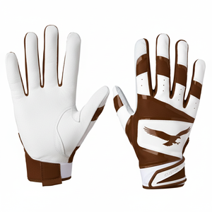 Gants de frappe de baseball en gros personnalisés, fermeture sécurisée, traction optimisée, amortissement des vibrations, gants de frappe de softball durables - Product Image 1