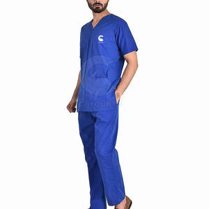Uniforme médico de talla grande hecho a medida cómodo y ligero tejido de punto uniformes hospitalarios - Product Image 3