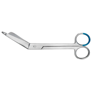 Tijeras de vendaje curvo de acero inoxidable de alta calidad, instrumentos quirúrgicos de base de potencia Manual más vendidos, servicios OEM ANAAIF - Product Image 1