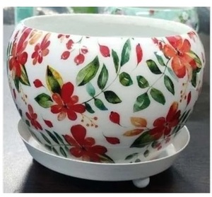 Modern Style Cheaper Four Legs Metal One Iron Basin Pot Flower <b>Shelf</b> White Black Golden Blue Color <b>Shelves</b> - Product Image 6