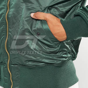 Chaqueta de bombardero de último diseño para hombre, venta al por mayor, chaqueta de bombardero de moda con logotipo personalizado para hombre - Product Image 6