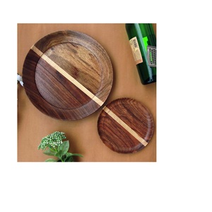 Bandeja de madera de Mango para servir té y aperitivos, hecha a mano el mejor proveedor de madera de bandeja con diseño personalizado, fabricante de la India - Product Image 1