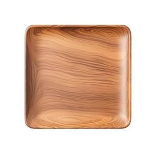 Assiette de présentation en bois d'acacia de luxe faite à la main, décorative, polie, pour la décoration de la maison, thème bouddhiste - Product Image 2