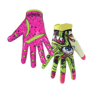 2025 nouveau Style personnalisé Logo Sublimation doigt complet fermeture à lacets dragonne réglable gants gaéliques de haute qualité - Product Image 2