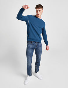 Custom Men's 100% Cotton <b>Sweatshirts</b> & Hoodies Breathable <b>Plain</b> Dyed Digital Printed for Winter Season Minimum Order 2 Pieces - Product Image 4