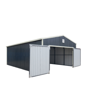 Tettoia per Auto in Acciaio Zincato Resistente 4,88x7,5x3,05m con Tetto Impermeabile per Parcheggio Veicoli all'Aperto - Product Image 3