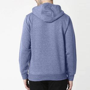 Sweats à capuche Pull-over à col doublé en polaire de qualité supérieure avec logo personnalisé Sweatshirts à fermeture éclair de haute qualité grande taille pour hommes OEM - Product Image 5