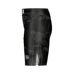 QST Pantalones cortos de lucha unisex duraderos ligeros transpirables de alta calidad con diseño de logotipo personalizado - Product Image 3