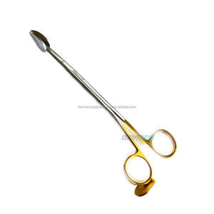 Tijeras Manuales Davicon de Acero Inoxidable de Alta Calidad con Certificación CE, Dissectores Faciales Trepsat con Puntas Espatuladas - Product Image 2