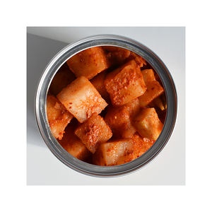(Komoplus)- KKAKDUGI (10kg) Kimchi de alta calidad con sabor crujiente en Corea picante y dulce con rábano blanco KOTRA - Product Image 2