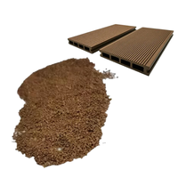 PE WPC Pellet WPC Matière première WPC Granule Bois Composite Plastique Pour Extrusion Decking Panneau Mural Clôture