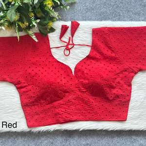 BLOUSEWALA verano diseñador especial algodón Hakoba blusa Casual ropa saludable - Product Image 1