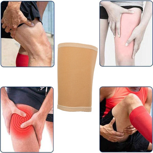 Genouillère tricotée à compression respirante, protection universelle unisexe toutes saisons, ajustement facile - Product Image 5