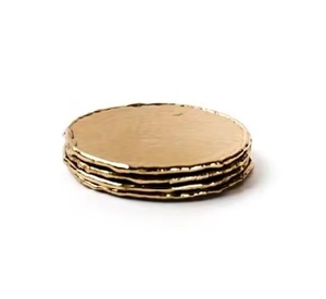 Les meilleurs sous-verres en métal antique de haute qualité durable pour le bureau à domicile élégant et la décoration de table rustique moderne - Product Image 5