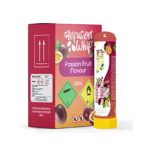 Passionfruit Flavor 580G Xi Lanh Sạc Kem Tươi InfusionWhip Với Giá Tốt Nhất Thị Trường
