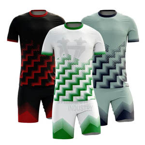 ชุดเสื้อฟุตบอลของผู้ชายชุดเครื่องแบบกีฬาคุณภาพสูงระบายอากาศได้ดีพิมพ์โลโก้ดิจิตอลตามสั่ง - Product Image 2