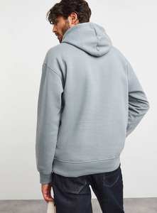 Sweat à capuche d'hiver de couleur unique Sweats à capuche en vrac pour hommes Polyester Coton Brodé Impression numérique - Product Image 2