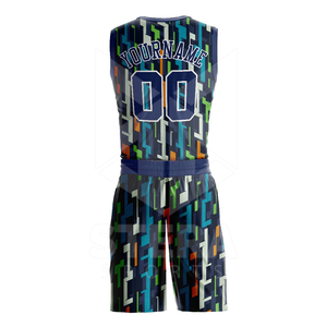 Uniforme de basket-ball personnalisé respirant et confortable pour hommes, uniforme de basket-ball de qualité supérieure à prix réduit, offre spéciale - Product Image 5