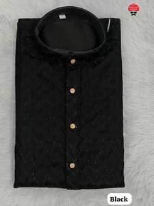 Kurta et pyjama pour hommes, très demandés, pour occasions spéciales et fêtes, disponibles en gros. - Product Image 5