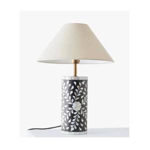 High Quality Global Coastal Design Mother of Pearl Table <b>Lamp</b> Without Shade Elegant Indoor <b>Electric</b> Desk <b>Lamp</b> for Home Lighting - Product Image 4