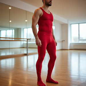 Pantalons de compression pour hommes Collants de sport Pantalons de fitness pour entraînement athlétique Leggings de compression non transparents - Product Image 5