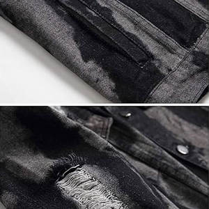 Veste en jean légère avec une texture lisse pour un superposition simple et élégante Veste en jean de haute qualité - Product Image 5